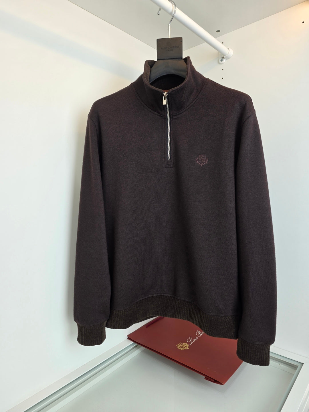 Loro Piana Zip-Neck Sweatshirt
