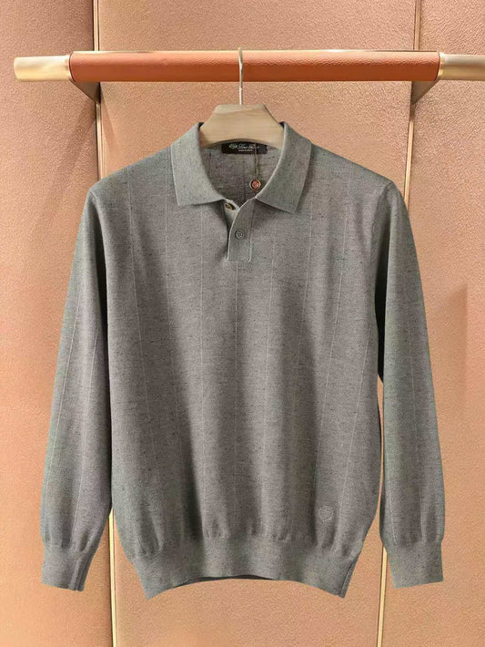 Loro Piana Fleck Pique Polo