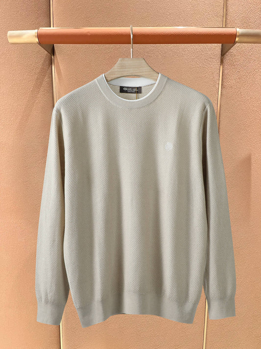 Loro Piana Honeycomb Crewneck
