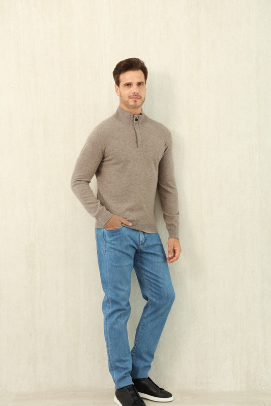 Zegna Oasi Cashmere Quarter-Zip