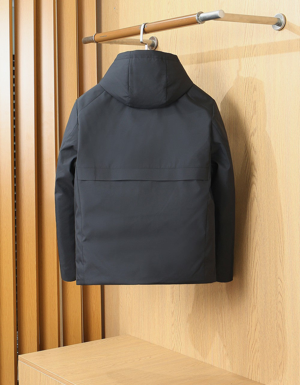 Zegna Layered Shell Jacket with Inner Puffer Vest