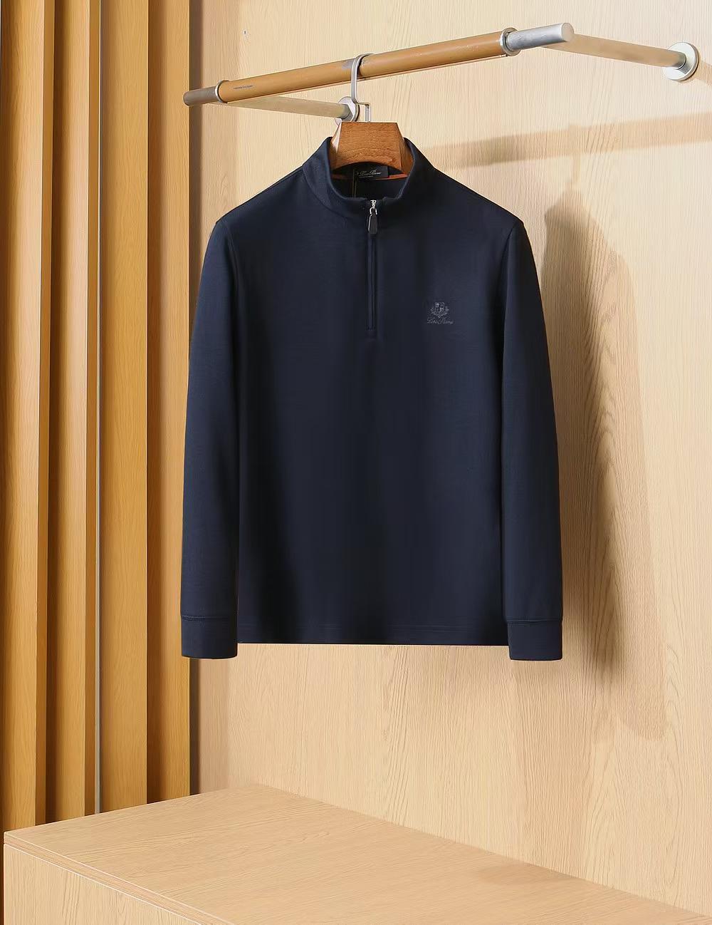 Loro Piana Half-Zip Wool Base Layer