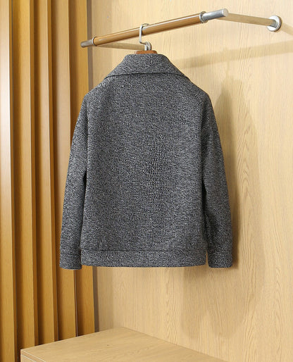 Brunello Cucinelli Textured Knit Zip Jacket