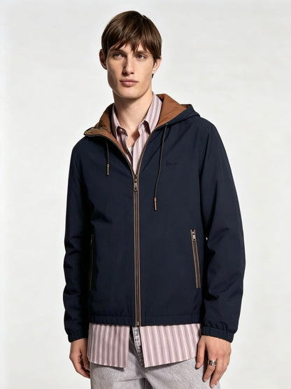 Zegna Hooded Zip Jacket