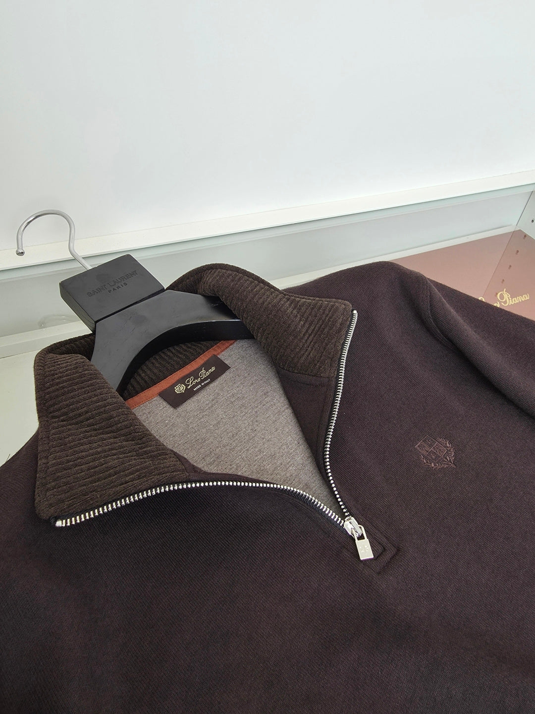 Loro Piana Zip-Neck Sweatshirt