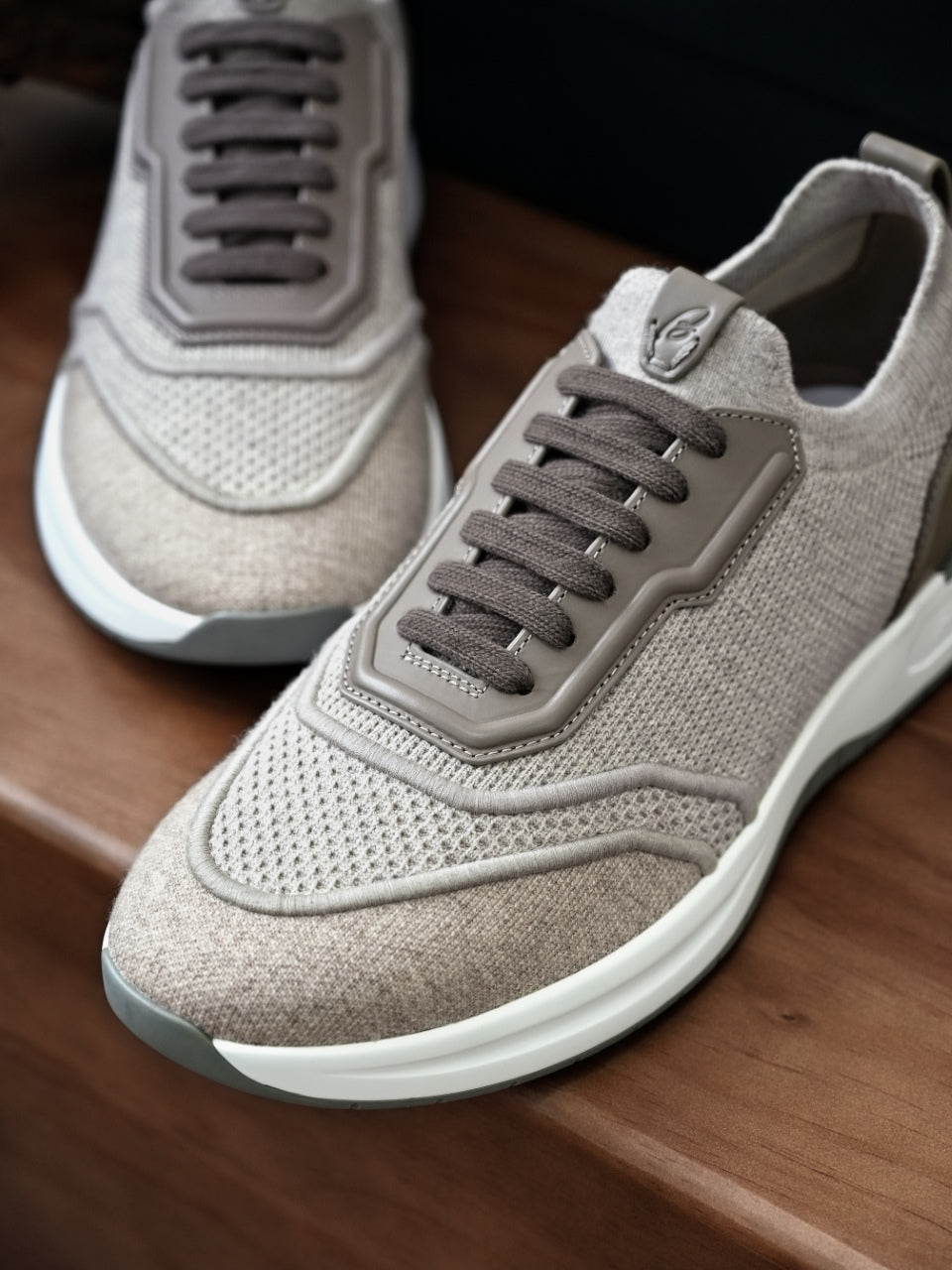 Brioni Knit Sneakers