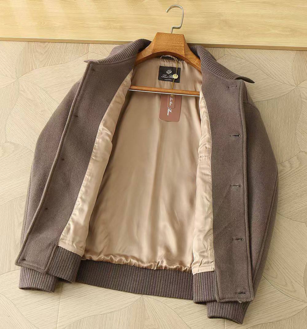 Loro Piana Wool Bomber Jacket