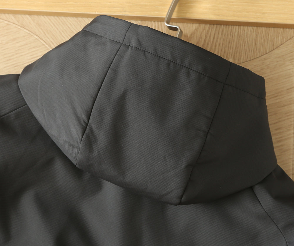 Zegna Layered Shell Jacket with Inner Puffer Vest