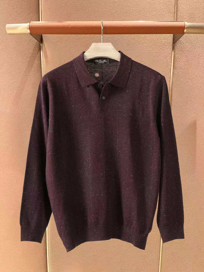 Loro Piana Fleck Pique Polo