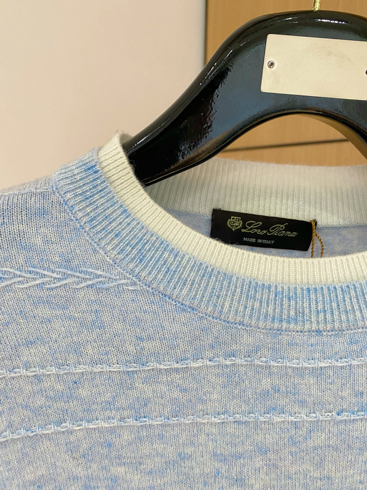Chevron Stripe Crewneck
