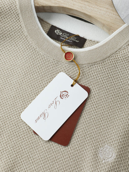 Loro Piana Honeycomb Crewneck