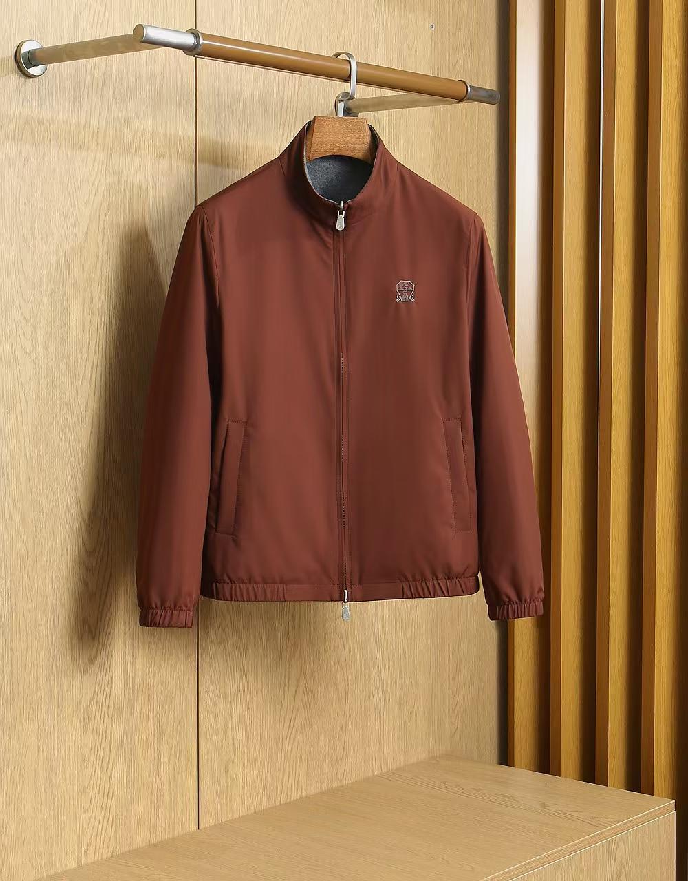 Brunello Cucinelli Reversible Blouson Jacket