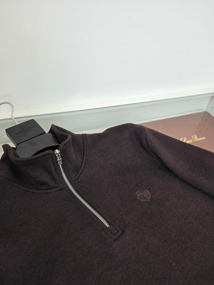 Loro Piana Zip-Neck Sweatshirt
