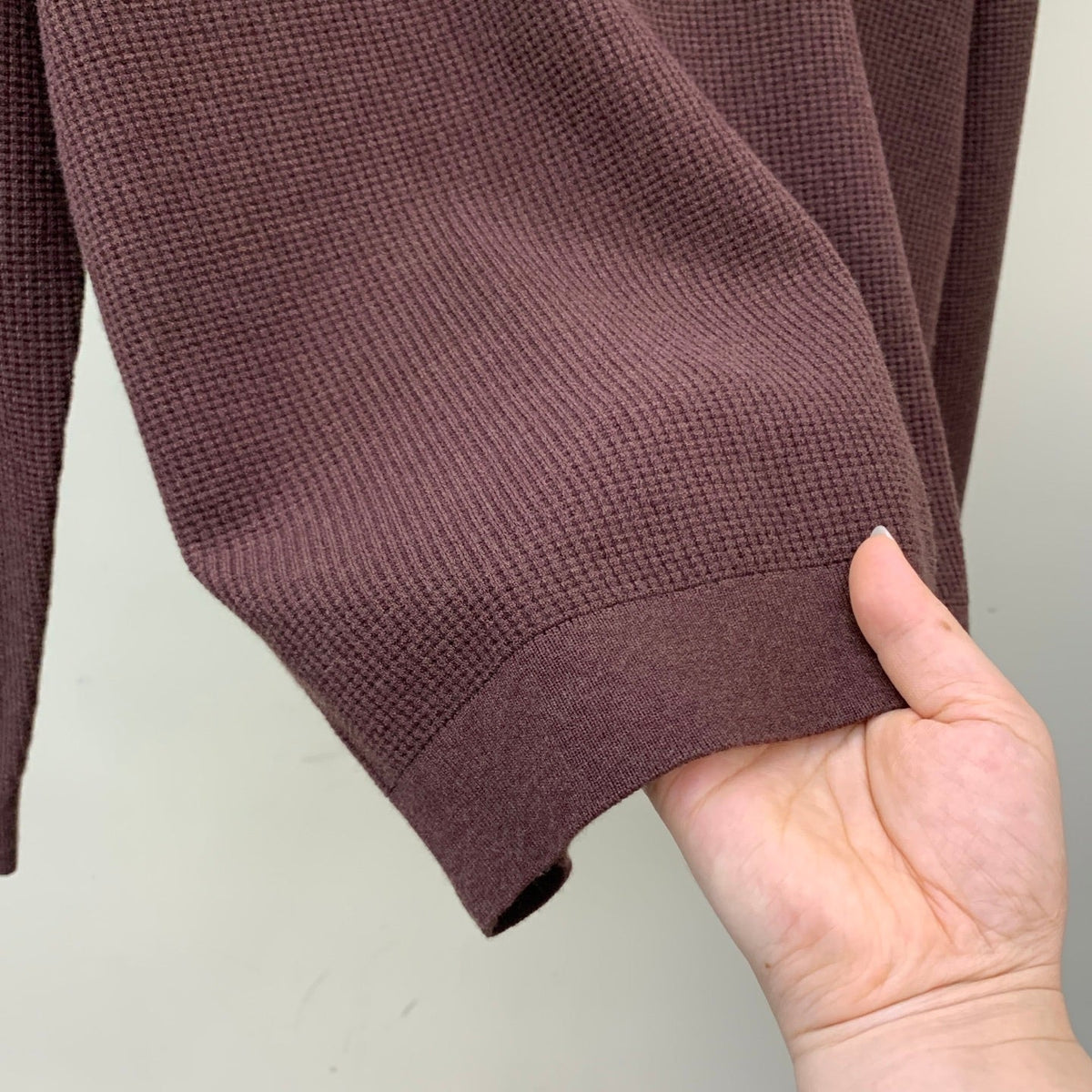 Zegna Tipped Waffle Open-Collar Polo