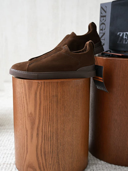 Zegna Triple Stitch Sneakers