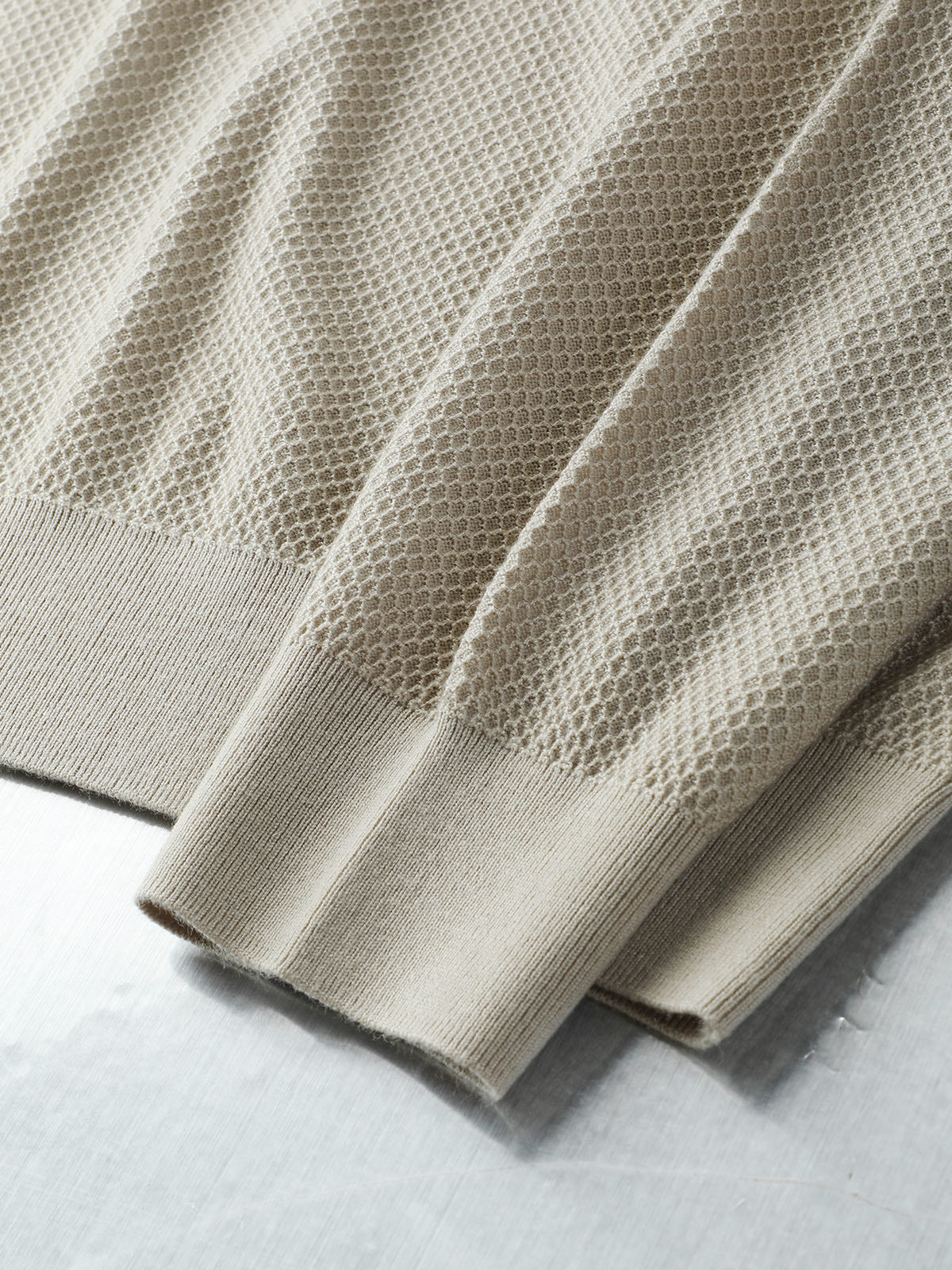 Loro Piana Honeycomb Crewneck