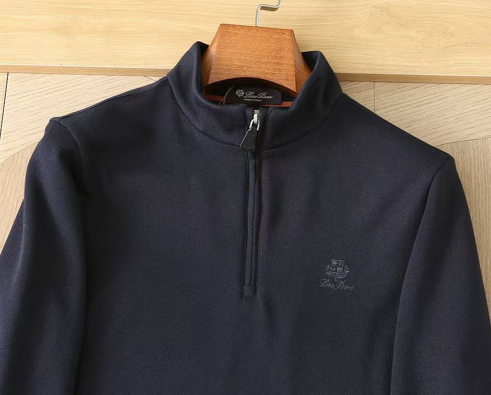 Loro Piana Half-Zip Wool Base Layer