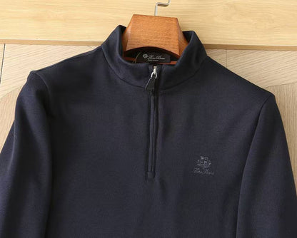 Loro Piana Half-Zip Wool Base Layer
