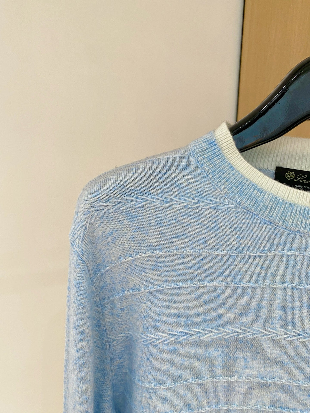 Chevron Stripe Crewneck
