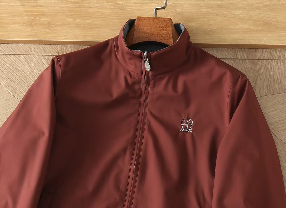 Brunello Cucinelli Reversible Blouson Jacket