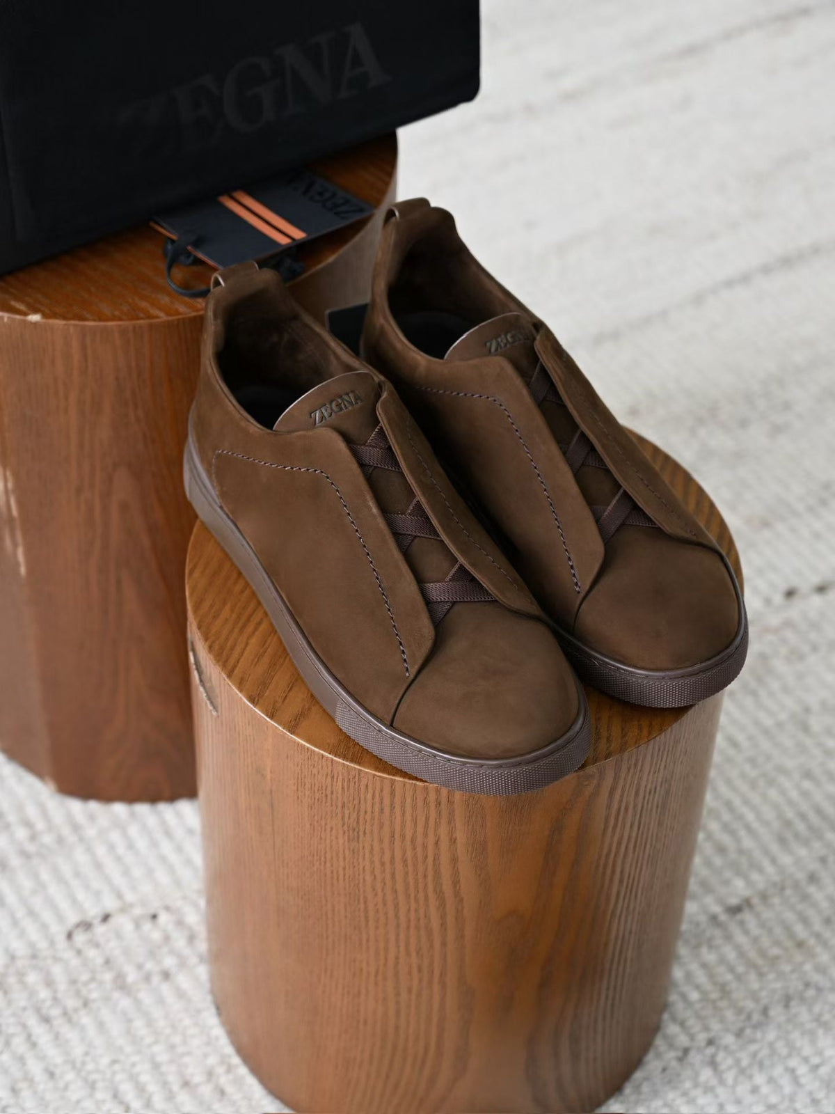 Zegna Triple Stitch Sneakers
