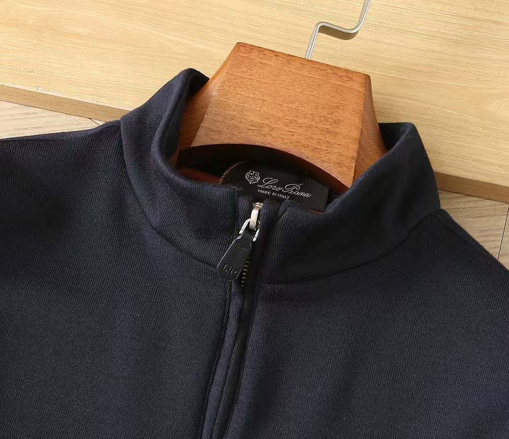 Loro Piana Half-Zip Wool Base Layer