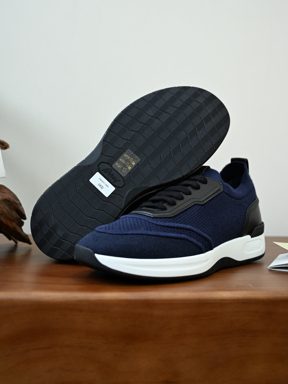 Brioni Knit Sneakers