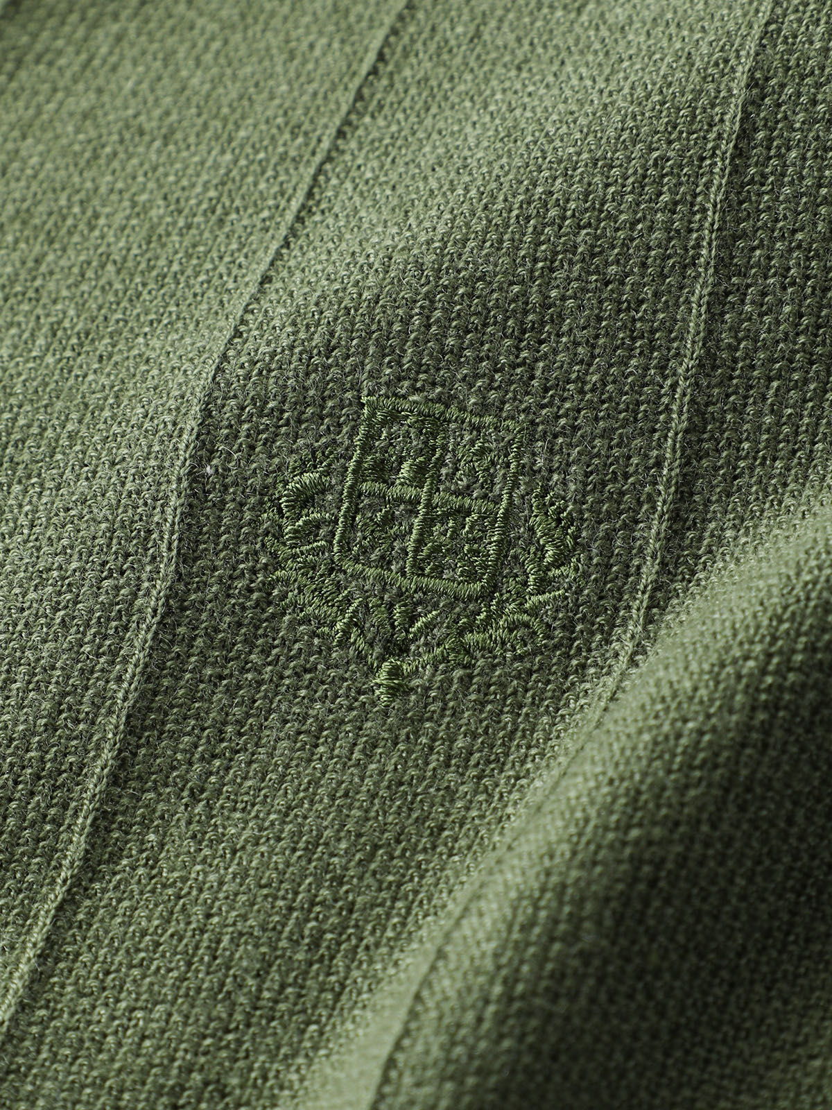 Loro Piana Ribbed Open-Collar Polo