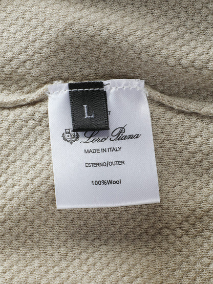 Loro Piana Honeycomb Crewneck