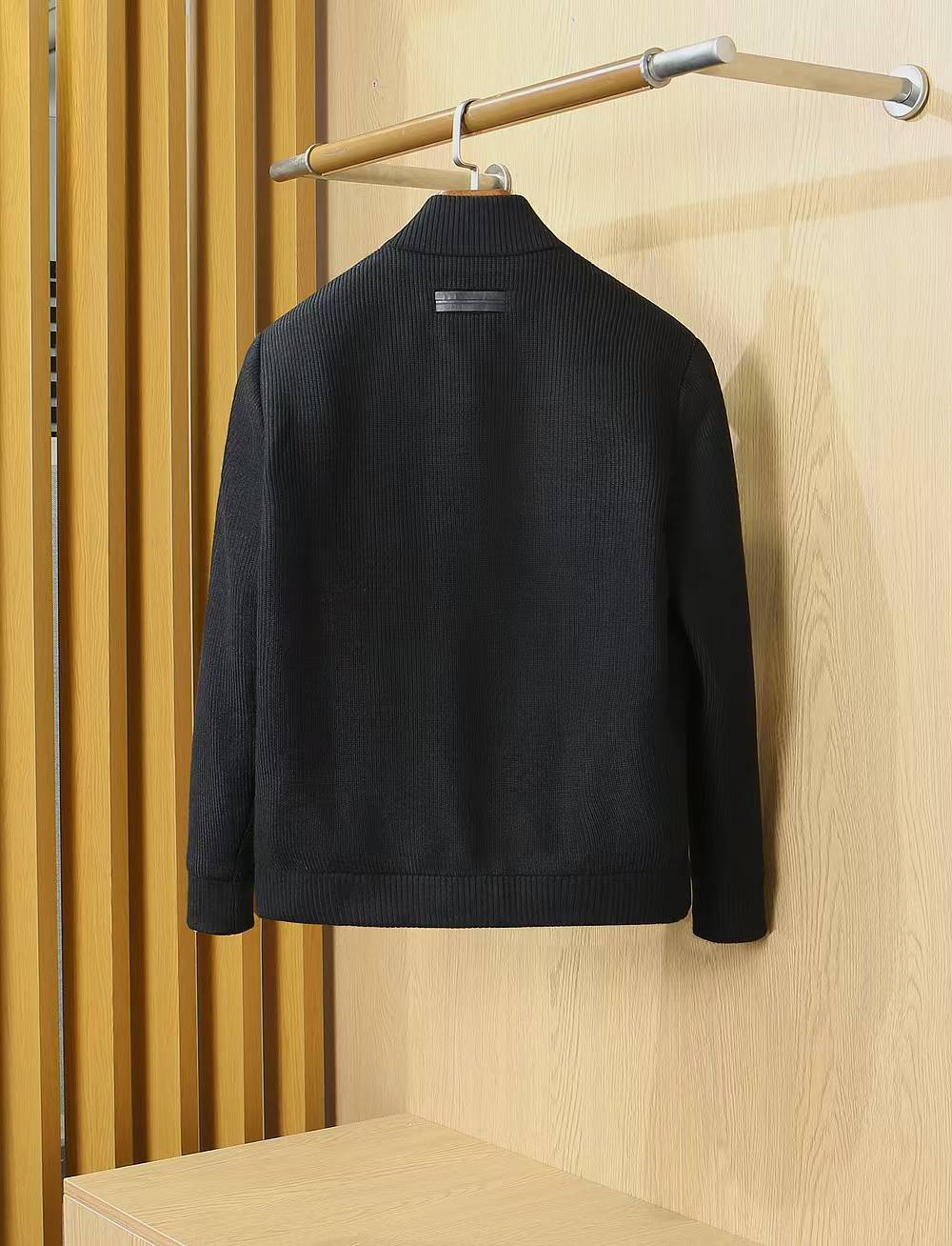 Zegna Structured Knit Down-Blend Jacket