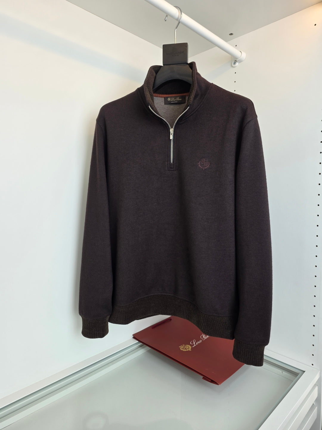 Loro Piana Zip-Neck Sweatshirt