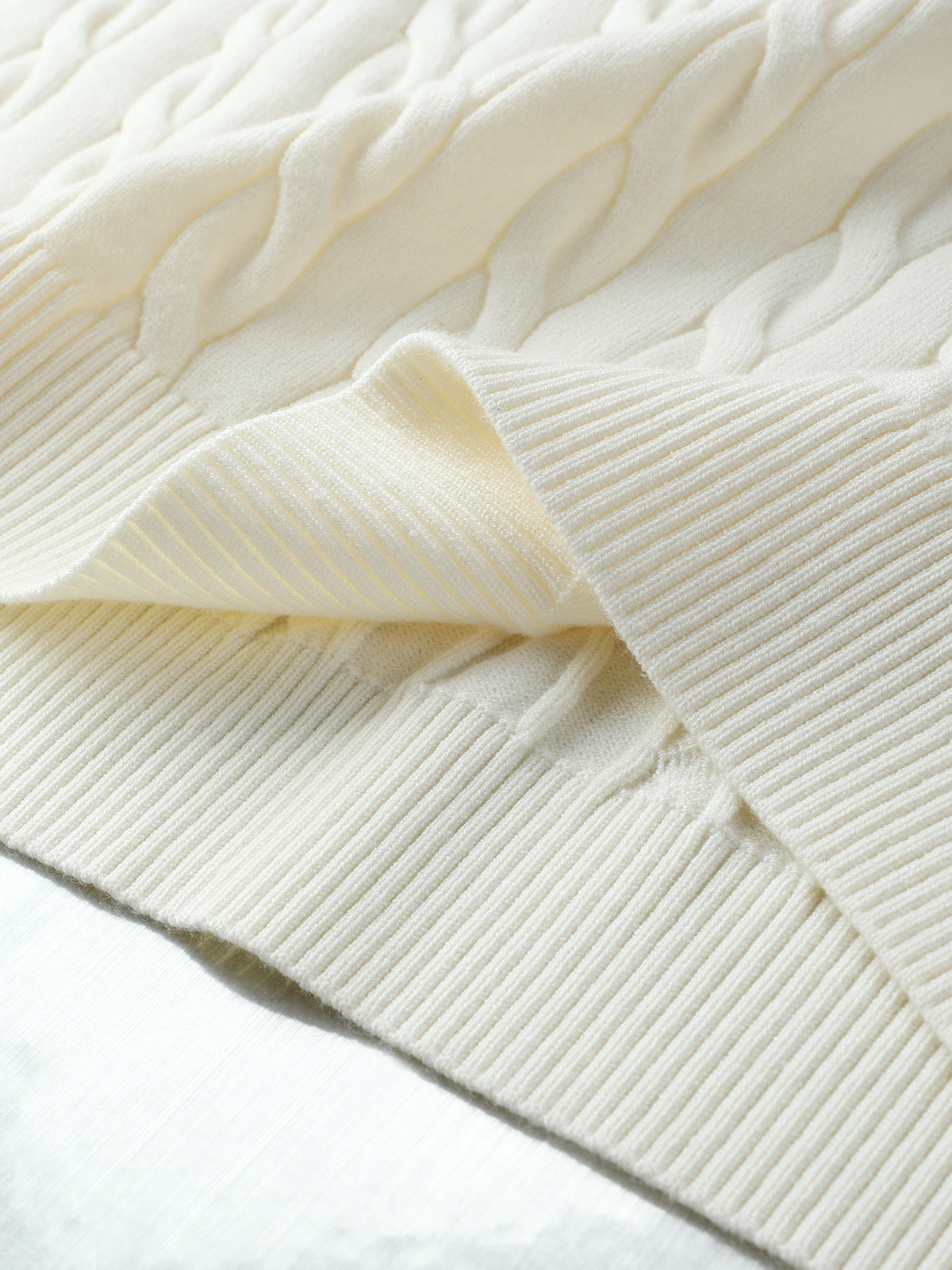 Loro Piana Cable-Knit Polo
