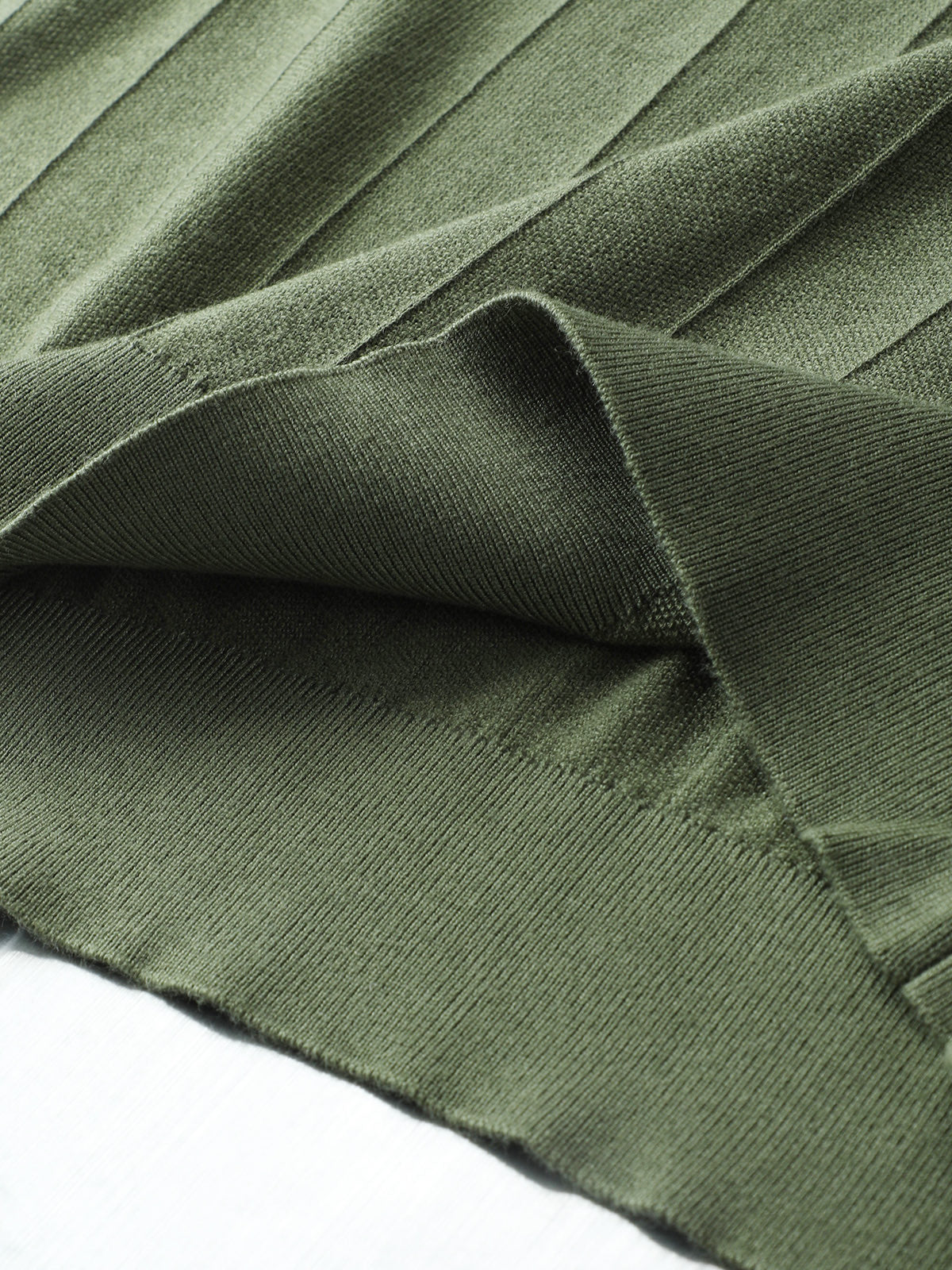 Loro Piana Ribbed Open-Collar Polo