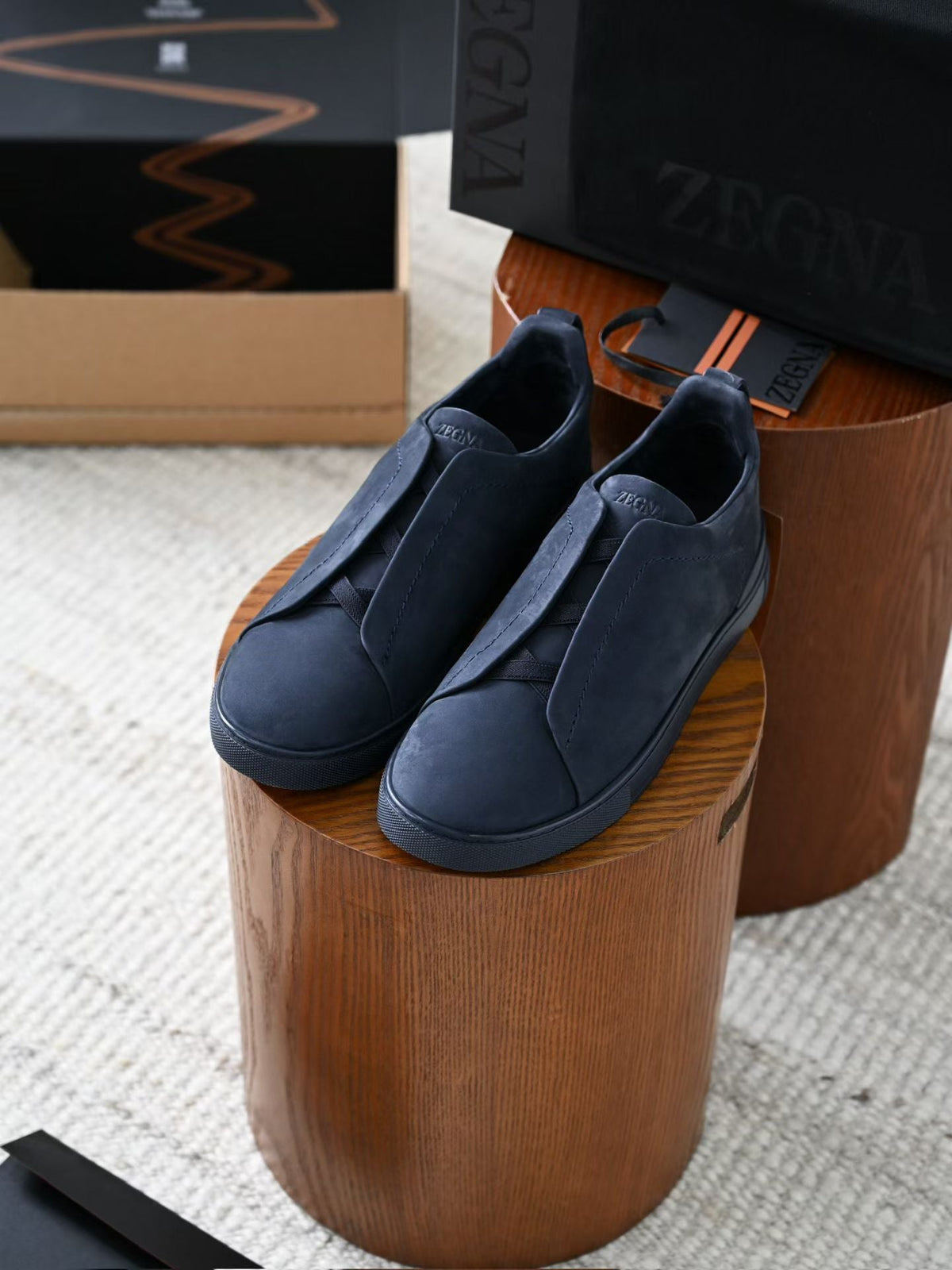 Zegna Triple Stitch Sneakers
