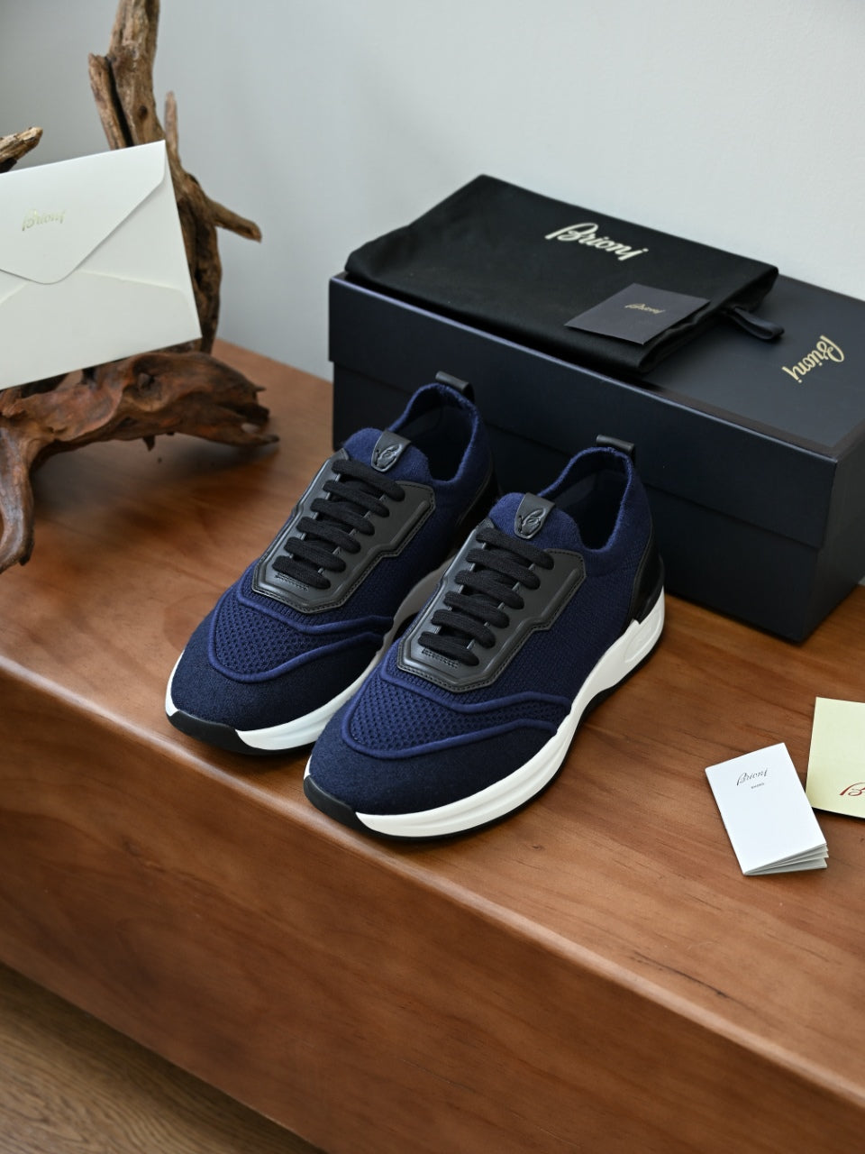 Brioni Knit Sneakers