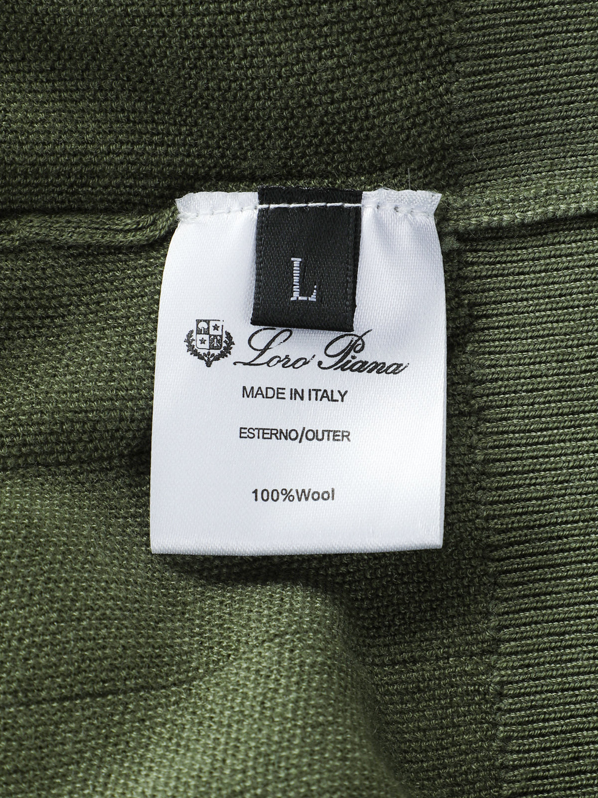Loro Piana Ribbed Open-Collar Polo