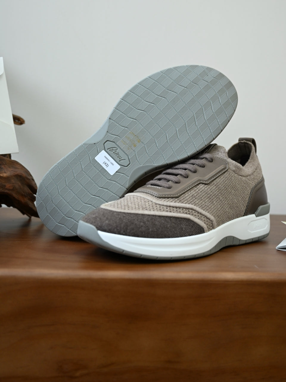 Brioni Knit Sneakers