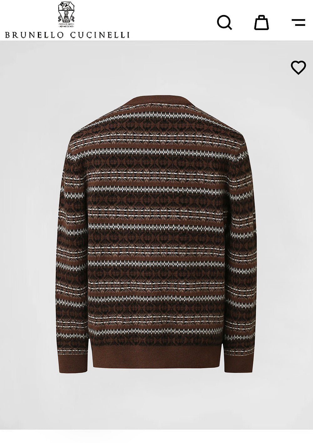 Fair Isle Crewneck