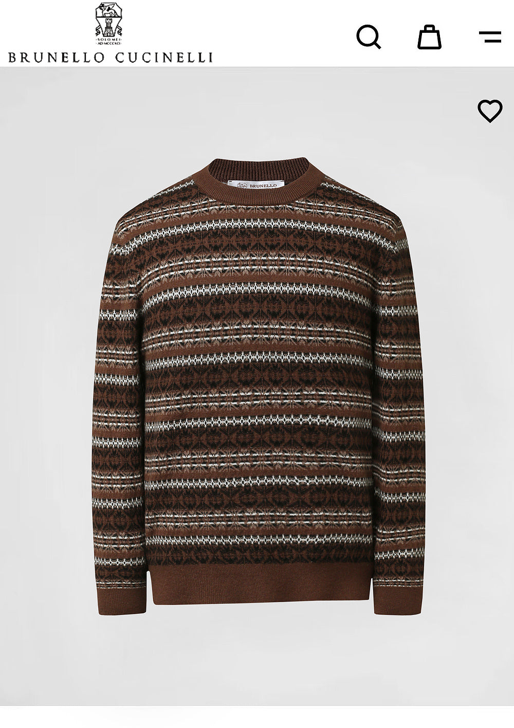 Fair Isle Crewneck