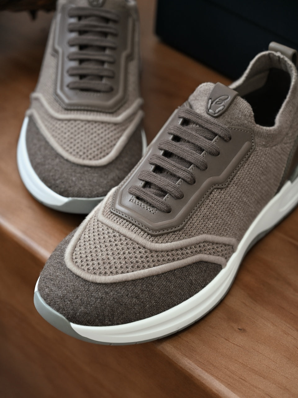 Brioni Knit Sneakers