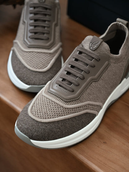 Brioni Knit Sneakers