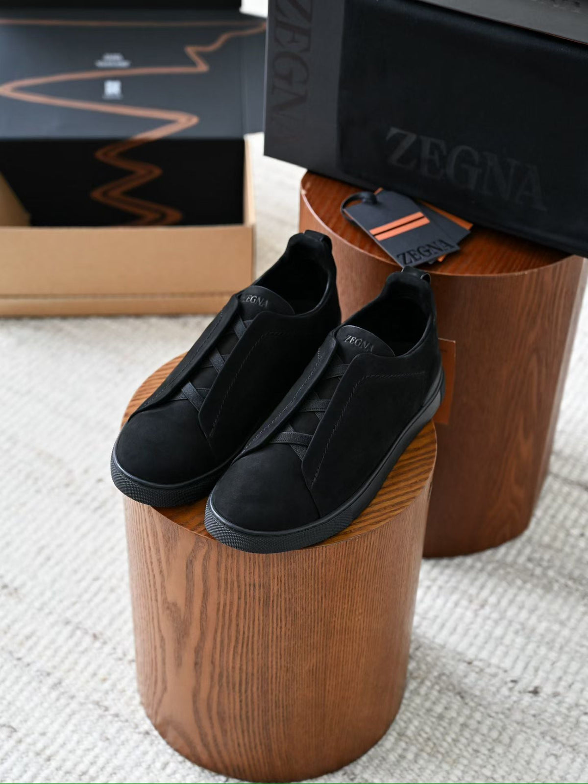 Zegna Triple Stitch Sneakers