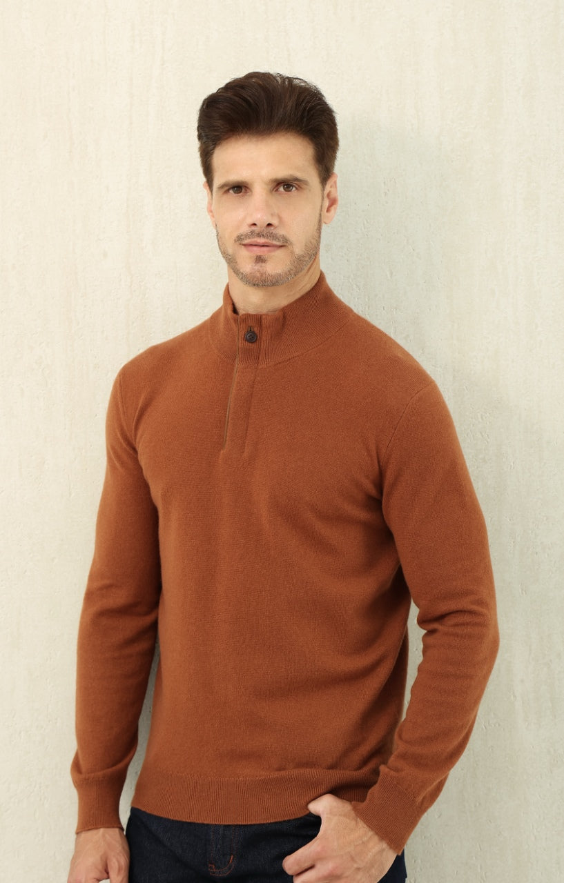 Zegna Oasi Cashmere Quarter-Zip
