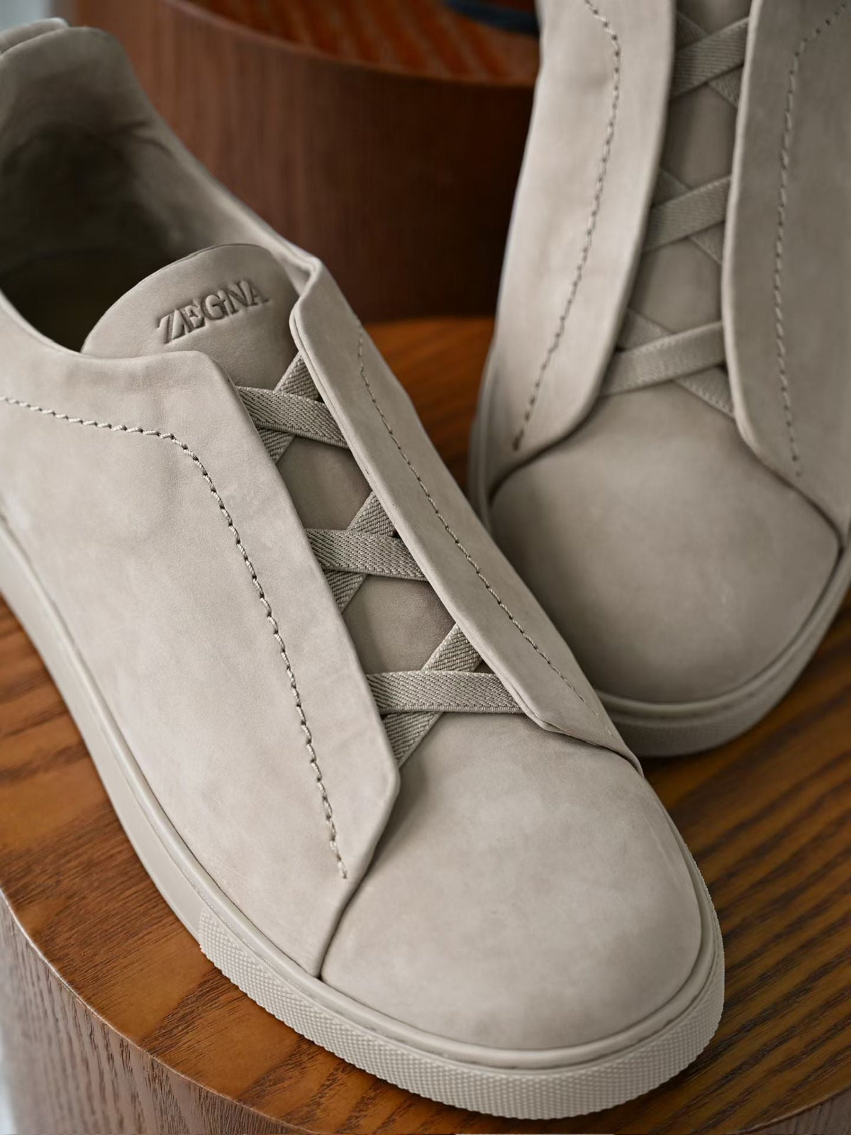 Zegna Triple Stitch Sneakers