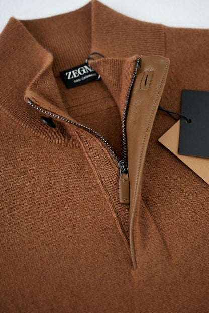 Zegna Oasi Cashmere Quarter-Zip