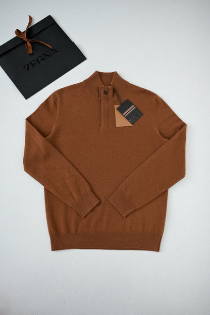 Zegna Oasi Cashmere Quarter-Zip