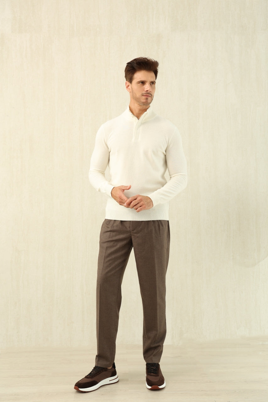 Zegna Oasi Cashmere Quarter-Zip