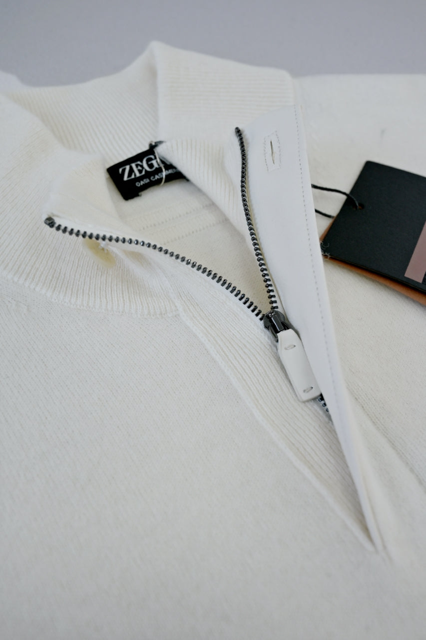Zegna Oasi Cashmere Quarter-Zip