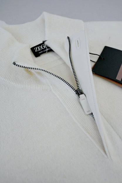 Zegna Oasi Cashmere Quarter-Zip