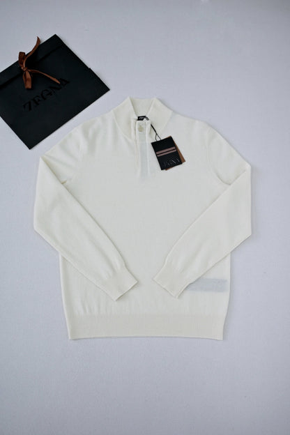Zegna Oasi Cashmere Quarter-Zip